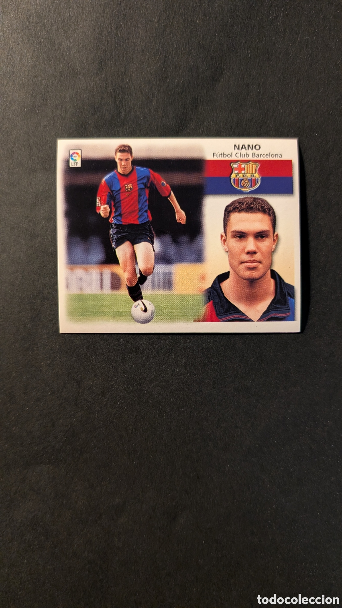Cromos de f&uacute;tbol: L1 NANO BARCELONA COLOCA LIGA ESTE 1999/00 99 00 NUNCA PEGADO SIN PEGAR