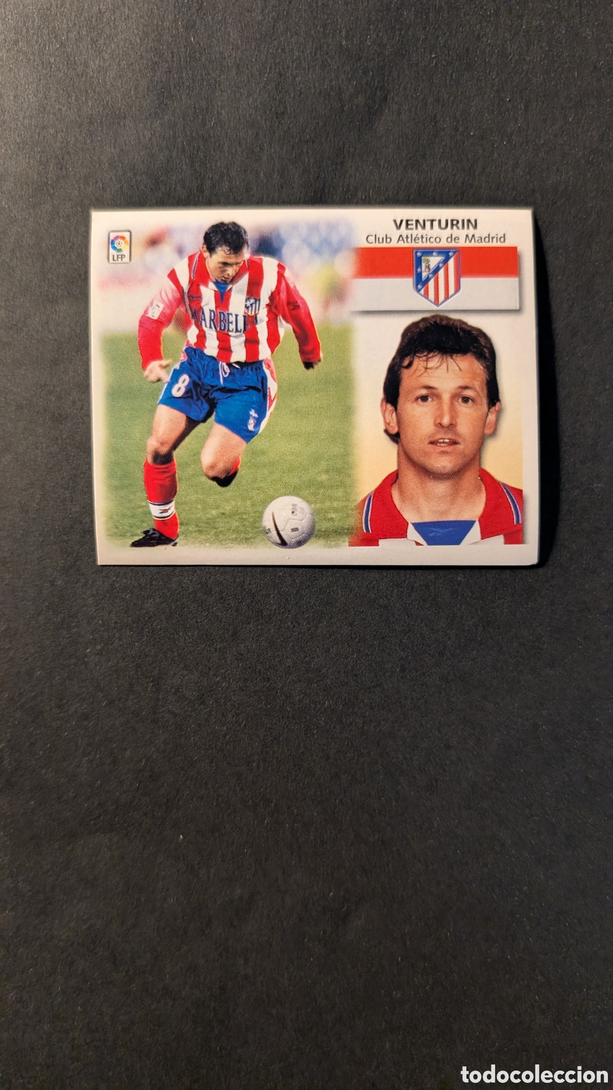 Cromos de Futebol: L1 VENTURIN ATLETICO MADRID COLOCA LIGA ESTE 1999/00 99 00 NUNCA PEGADO SIN PEGAR