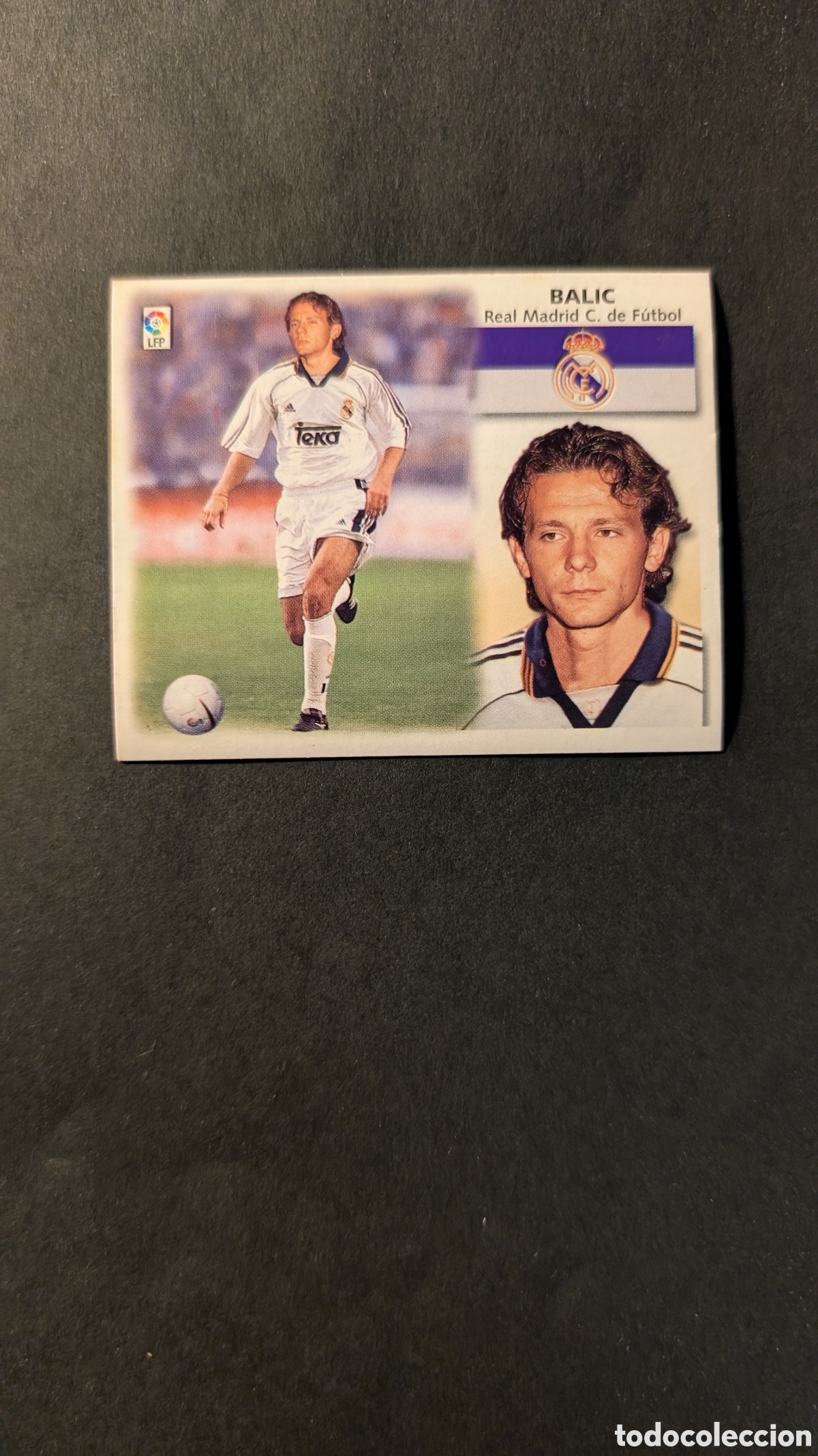 Cromos de Futebol: L1 BALIC REAL MADRID COLOCA LIGA ESTE 1999/00 99 00 NUNCA PEGADO SIN PEGAR