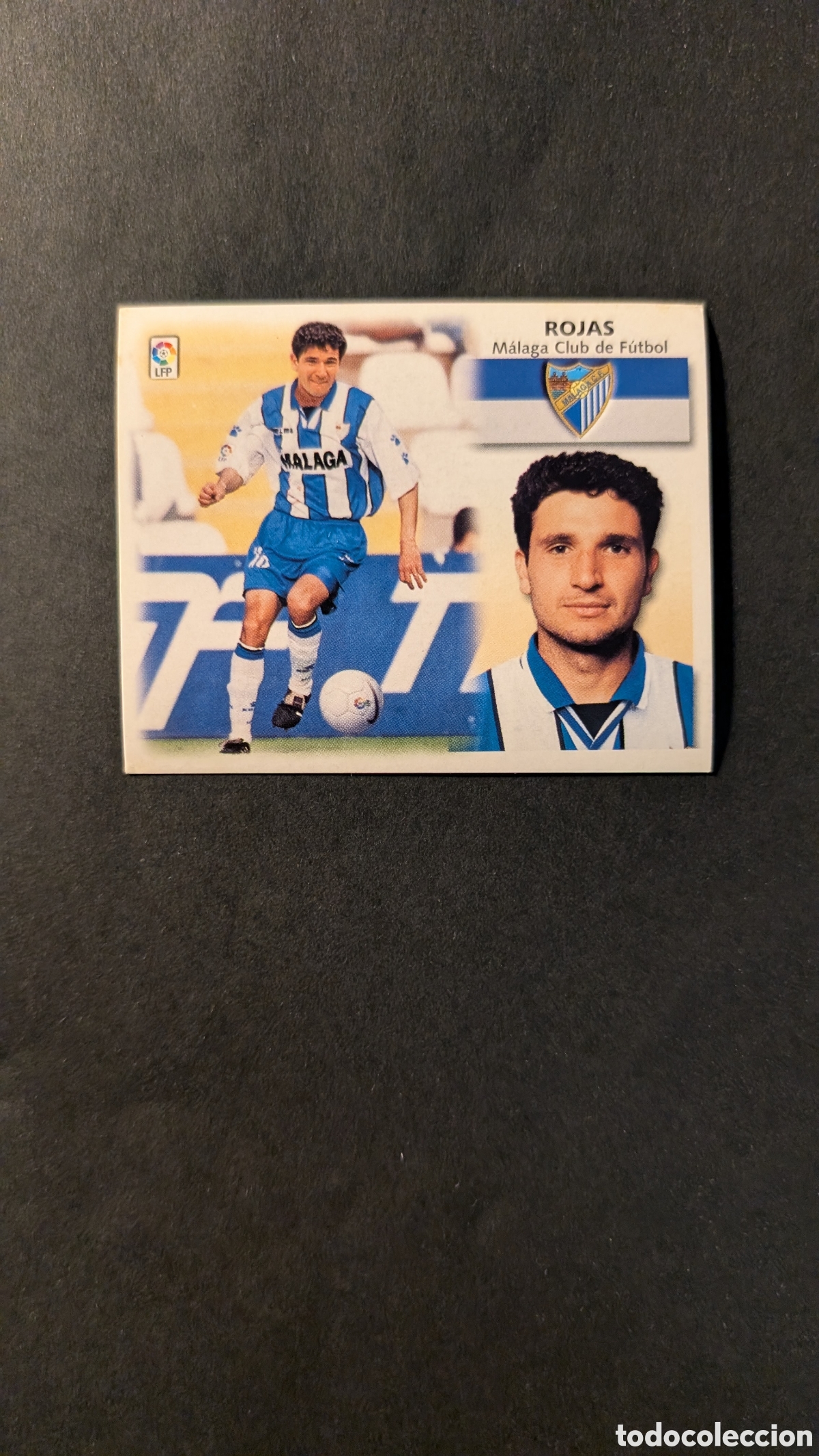 Cromos de f&uacute;tbol: L1 ROJAS MALAGA COLOCA LIGA ESTE 1999/00 99 00 NUNCA PEGADO SIN PEGAR