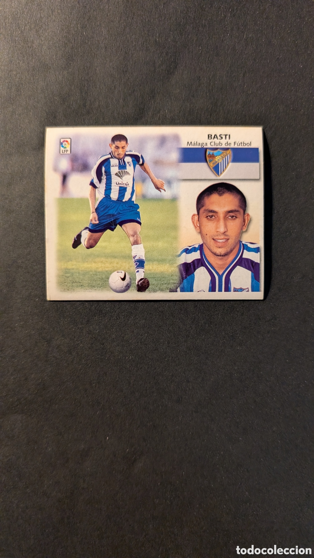 Cromos de f&uacute;tbol: L1 BASTI MALAGA COLOCA LIGA ESTE 1999/00 99 00 NUNCA PEGADO SIN PEGAR