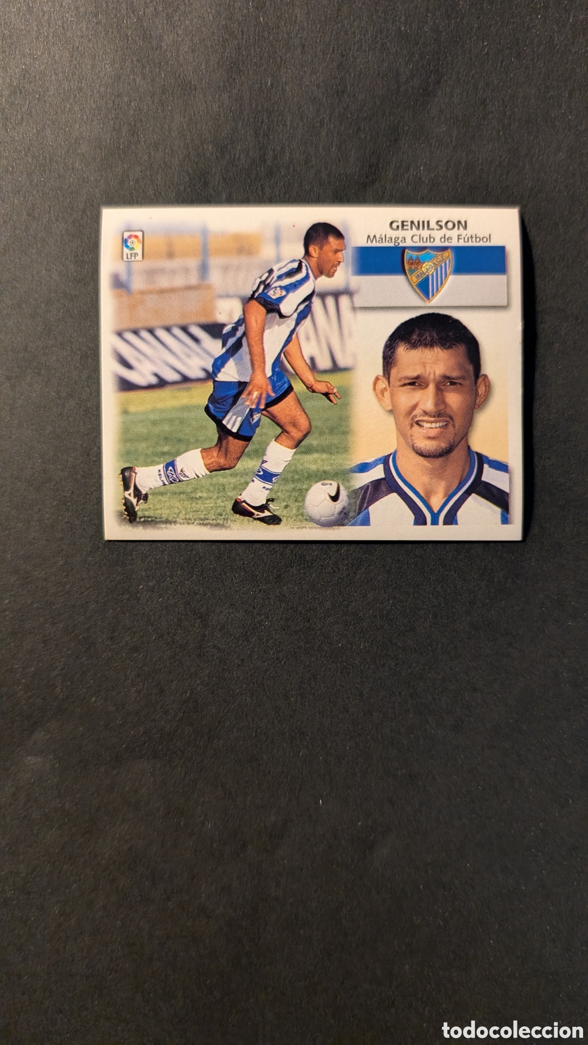 Cromos de f&uacute;tbol: L1 GENILSON MALAGA COLOCA LIGA ESTE 1999/00 99 00 NUNCA PEGADO SIN PEGAR