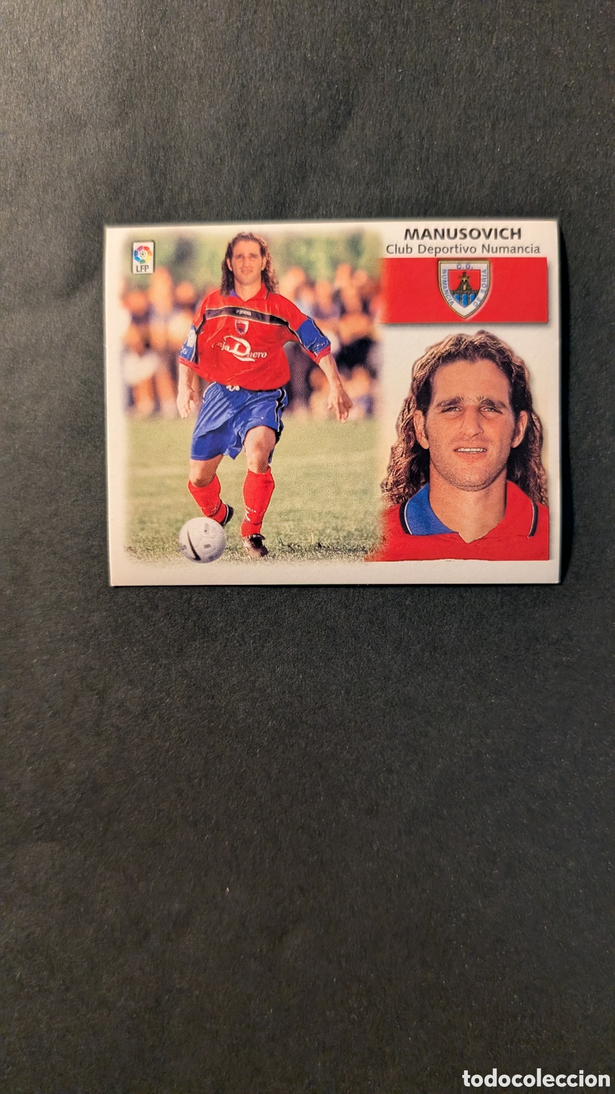 Cromos de f&uacute;tbol: L1 MANUSOVICH NUMANCIA COLOCA LIGA ESTE 1999/00 99 00 NUNCA PEGADO SIN PEGAR