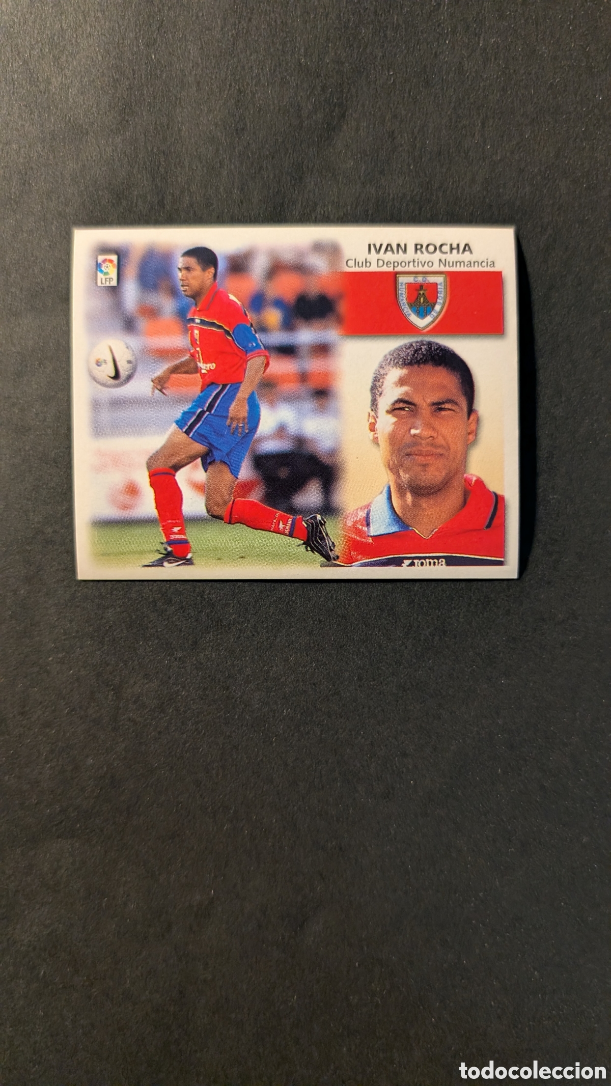 Cromos de f&uacute;tbol: L1 IVAN ROCHA NUMANCIA COLOCA LIGA ESTE 1999/00 99 00 NUNCA PEGADO SIN PEGAR