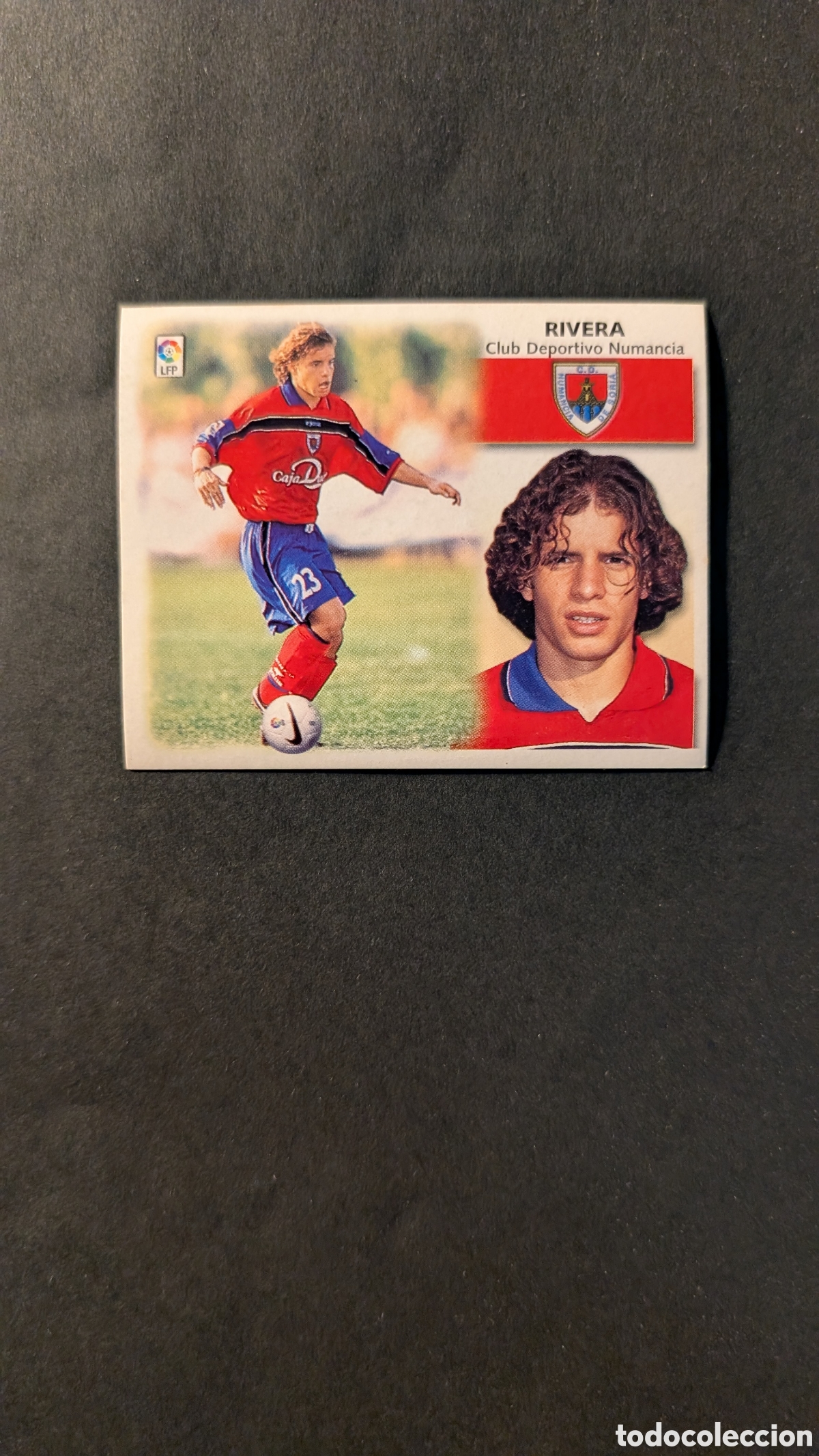 Cromos de f&uacute;tbol: L1 RIVERA NUMANCIA COLOCA LIGA ESTE 1999/00 99 00 NUNCA PEGADO SIN PEGAR