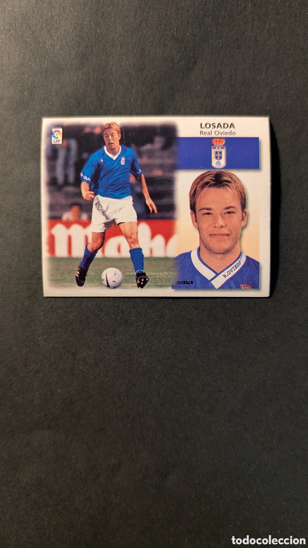 Cromos de f&uacute;tbol: L1 LOSADA OVIEDO COLOCA LIGA ESTE 1999/00 99 00 NUNCA PEGADO SIN PEGAR