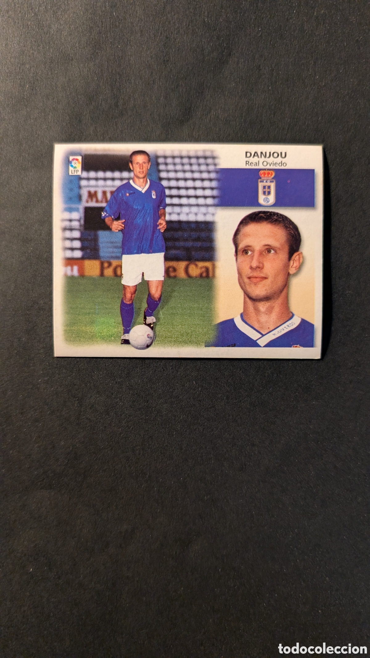 Cromos de f&uacute;tbol: L1 DANJOU OVIEDO COLOCA LIGA ESTE 1999/00 99 00 NUNCA PEGADO SIN PEGAR
