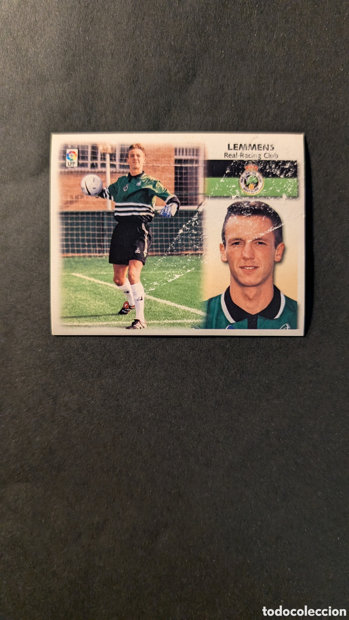 Cromos de f&uacute;tbol: L1 LEMMENS RACING SANTANDER COLOCA LIGA ESTE 1999/00 99 00 NUNCA PEGADO SIN PEGAR