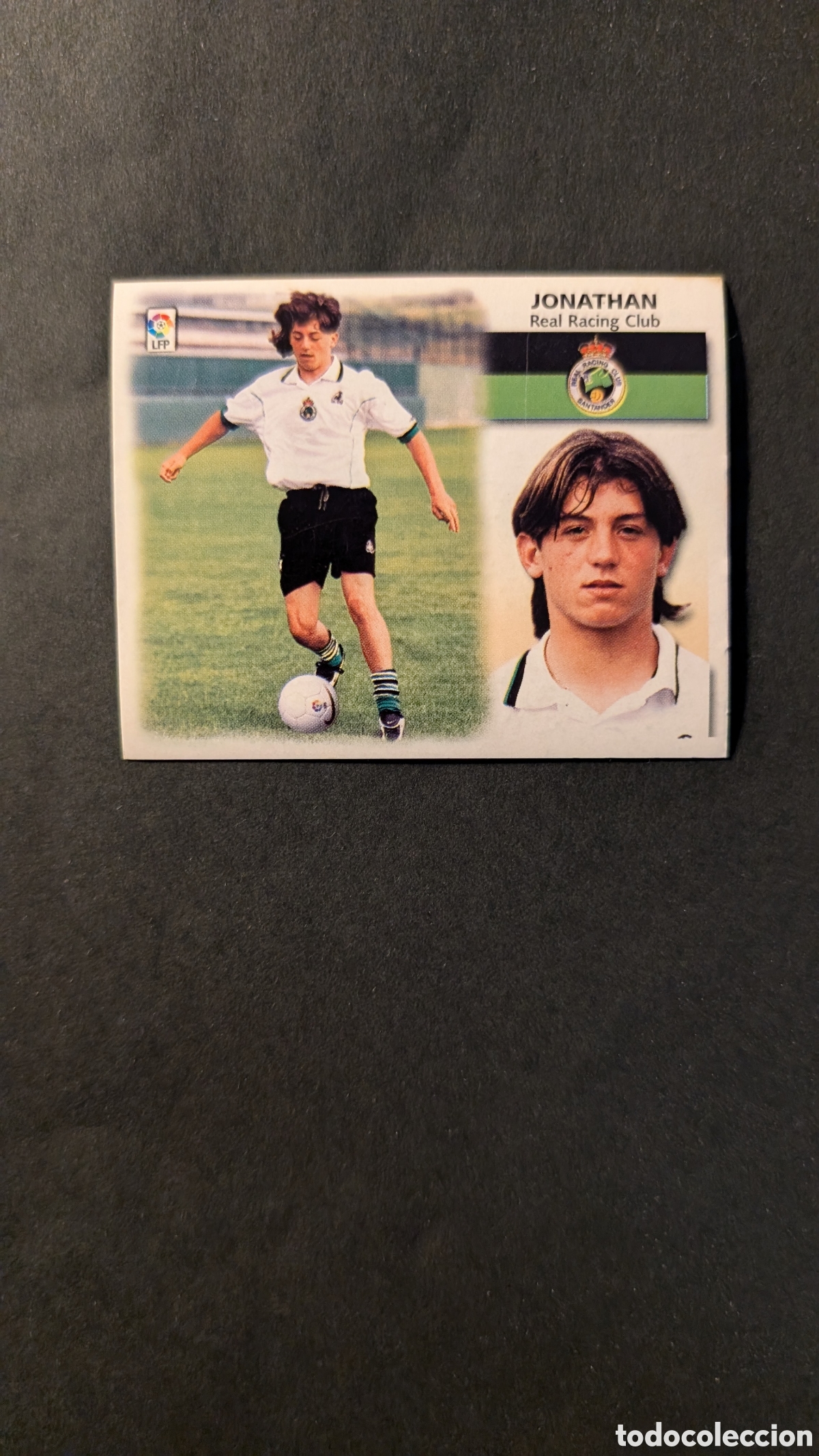 Cromos de f&uacute;tbol: L1 JONATHAN RACING SANTANDER COLOCA LIGA ESTE 1999/00 99 00 NUNCA PEGADO SIN PEGAR