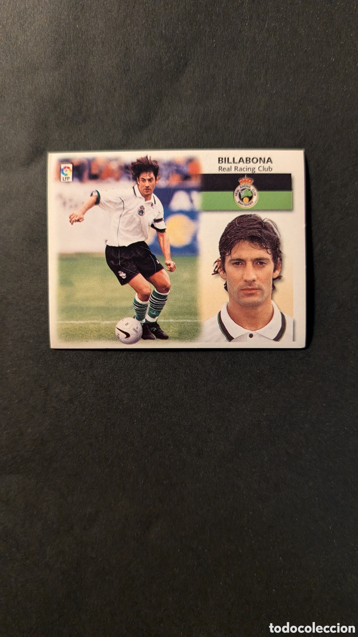 Cromos de f&uacute;tbol: L1 BILLABONA RACING SANTANDER COLOCA LIGA ESTE 1999/00 99 00 NUNCA PEGADO SIN PEGAR