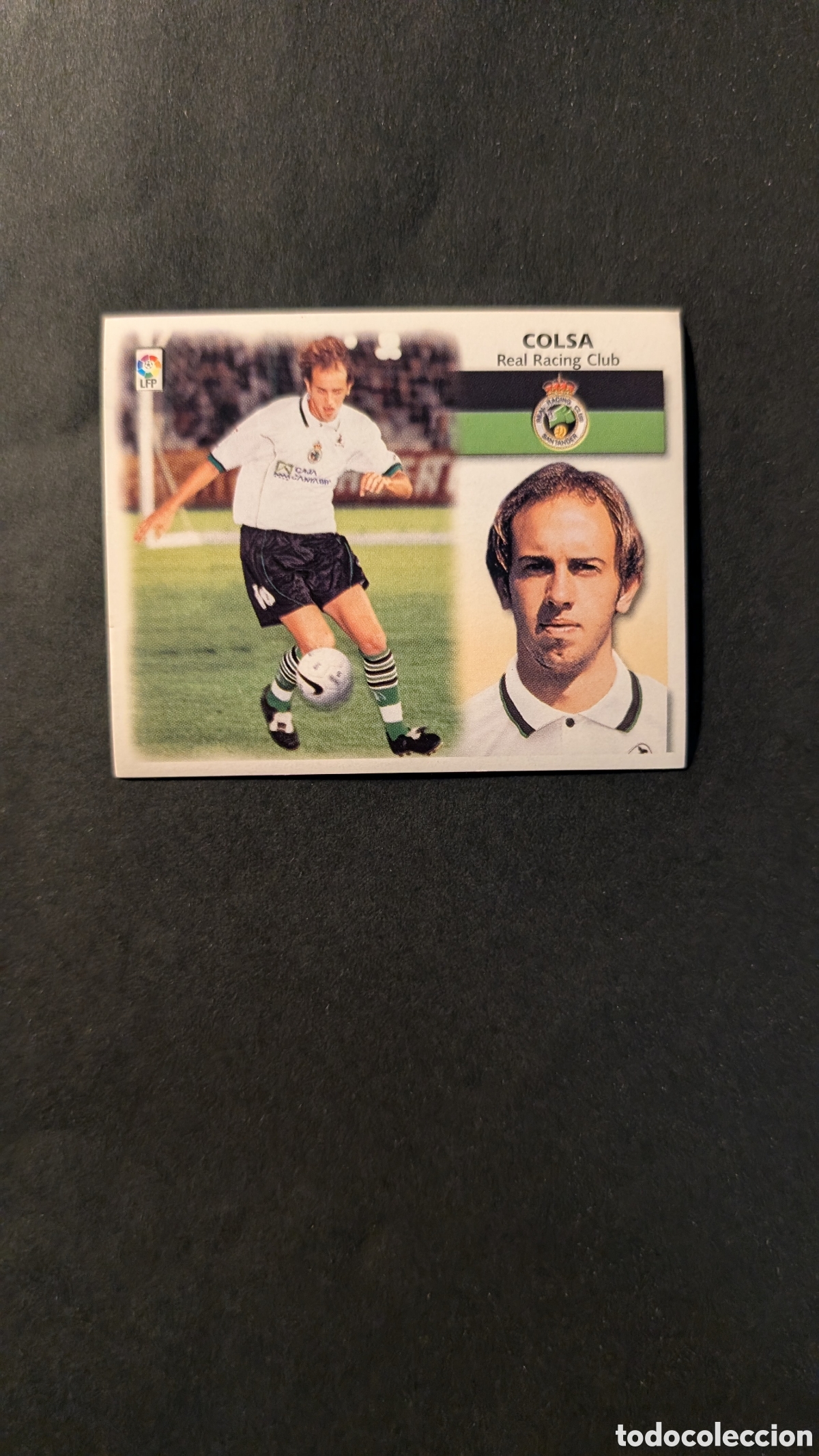 Cromos de f&uacute;tbol: L1 COLSA RACING SANTANDER COLOCA LIGA ESTE 1999/00 99 00 NUNCA PEGADO SIN PEGAR
