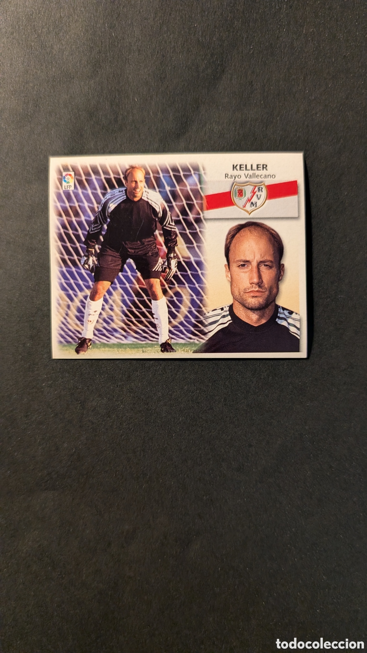 Cromos de Futebol: L1 KELLER RAYO VALLECANO COLOCA LIGA ESTE 1999/00 99 00 NUNCA PEGADO SIN PEGAR