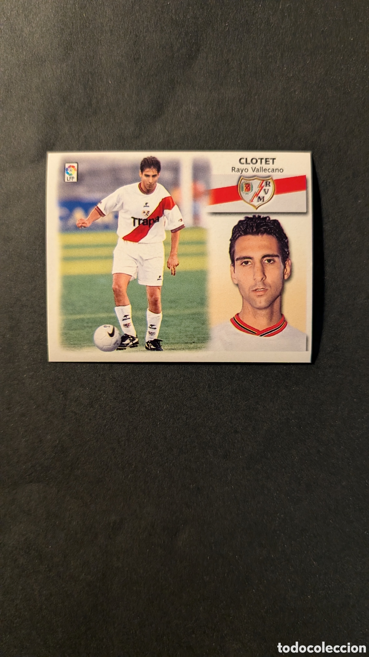 Cromos de Futebol: L1 CLOTET RAYO VALLECANO COLOCA LIGA ESTE 1999/00 99 00 NUNCA PEGADO SIN PEGAR