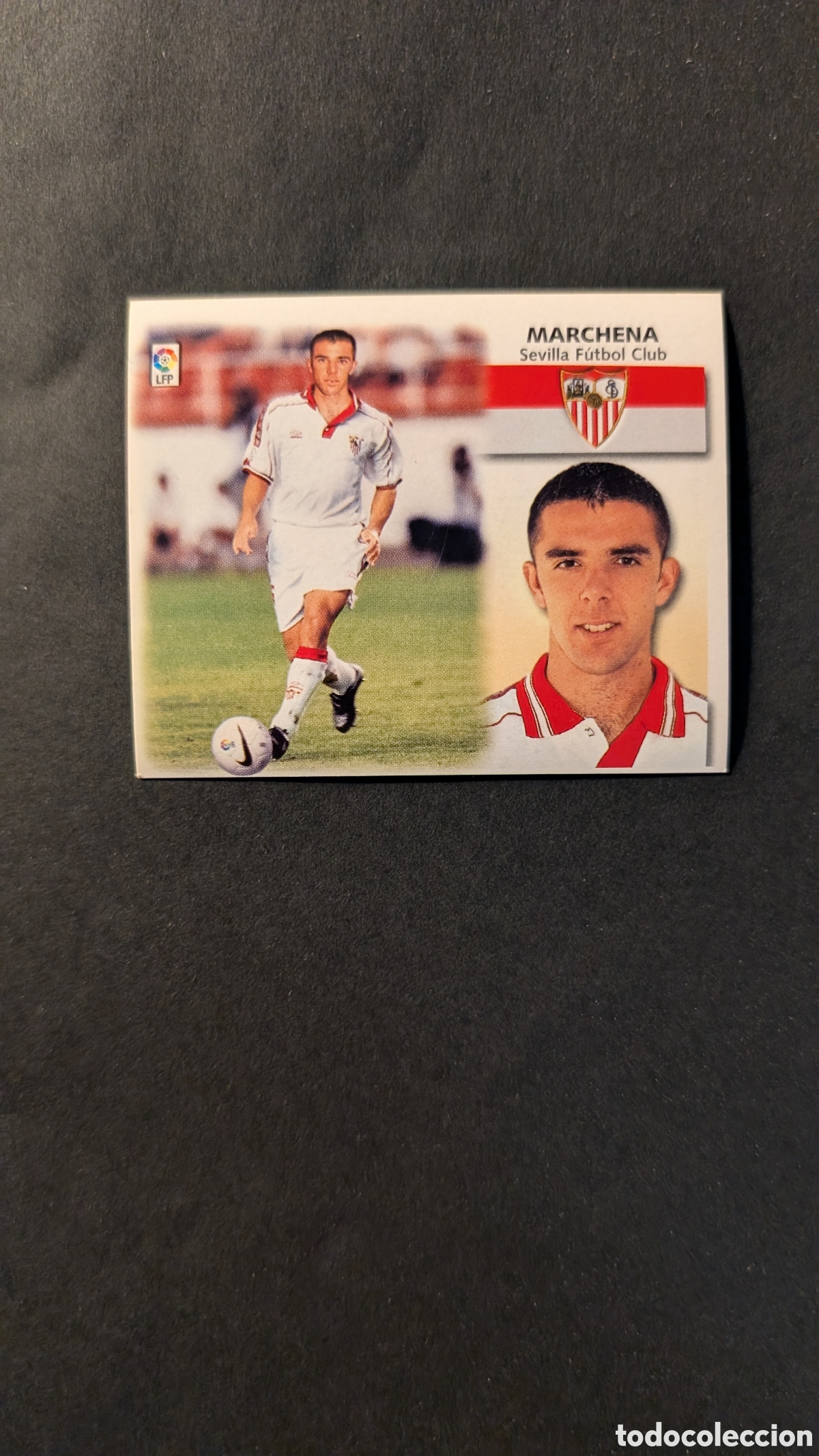 Cromos de f&uacute;tbol: L1 MARCHENA SEVILLA COLOCA LIGA ESTE 1999/00 99 00 NUNCA PEGADO SIN PEGAR