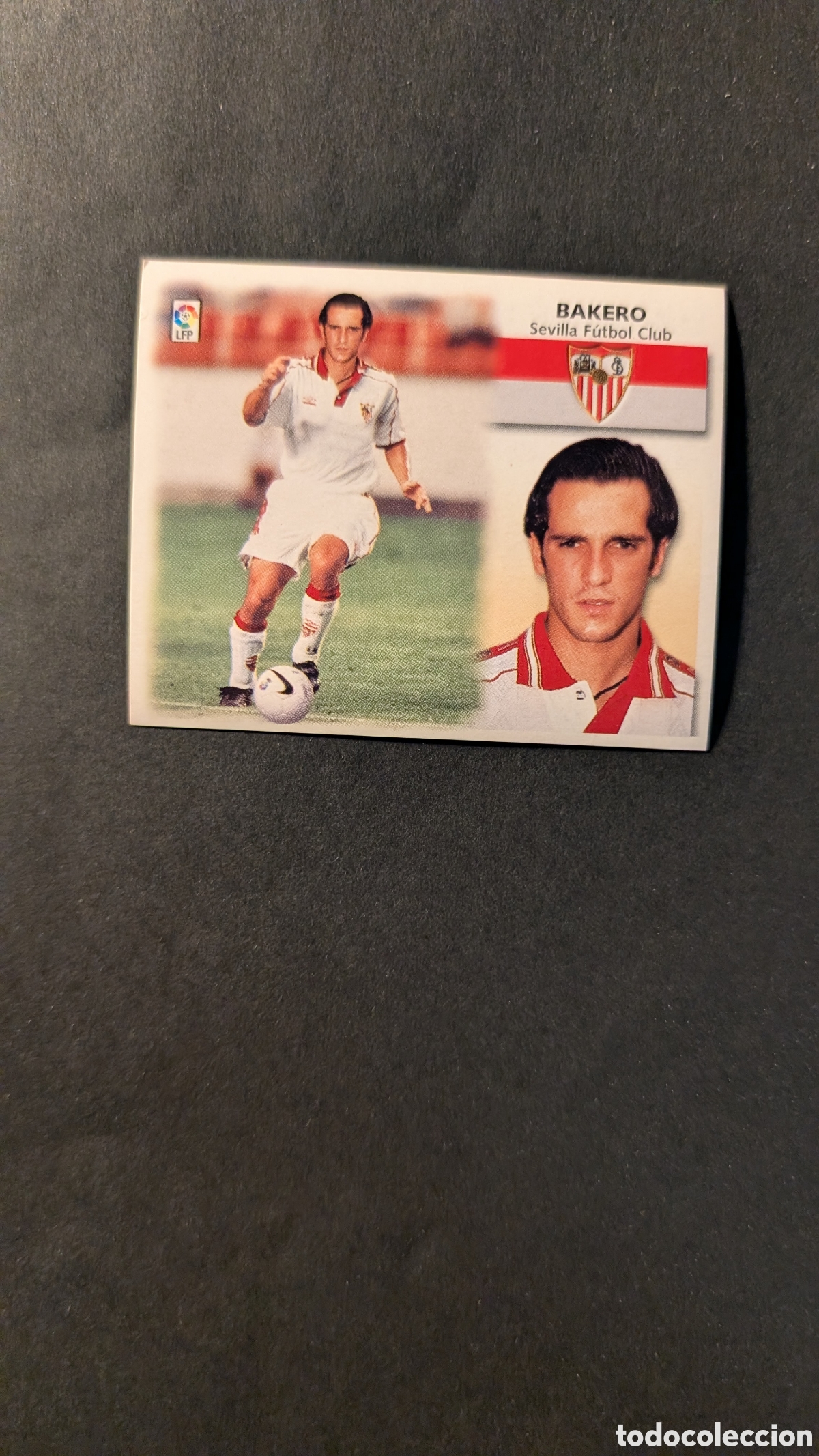 Cromos de f&uacute;tbol: L1 BAKERO SEVILLA COLOCA LIGA ESTE 1999/00 99 00 NUNCA PEGADO SIN PEGAR
