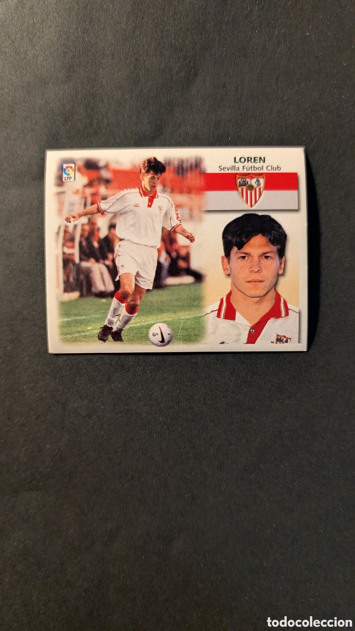 Cromos de f&uacute;tbol: L1 LOREN SEVILLA COLOCA LIGA ESTE 1999/00 99 00 NUNCA PEGADO SIN PEGAR
