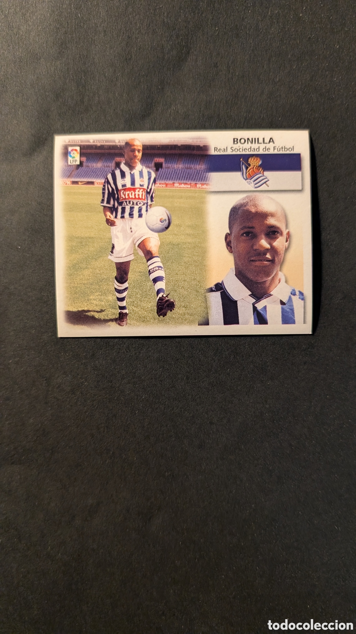 Cromos de f&uacute;tbol: L1 BONILLA REAL SOCIEDAD COLOCA LIGA ESTE 1999/00 99 00 NUNCA PEGADO SIN PEGAR