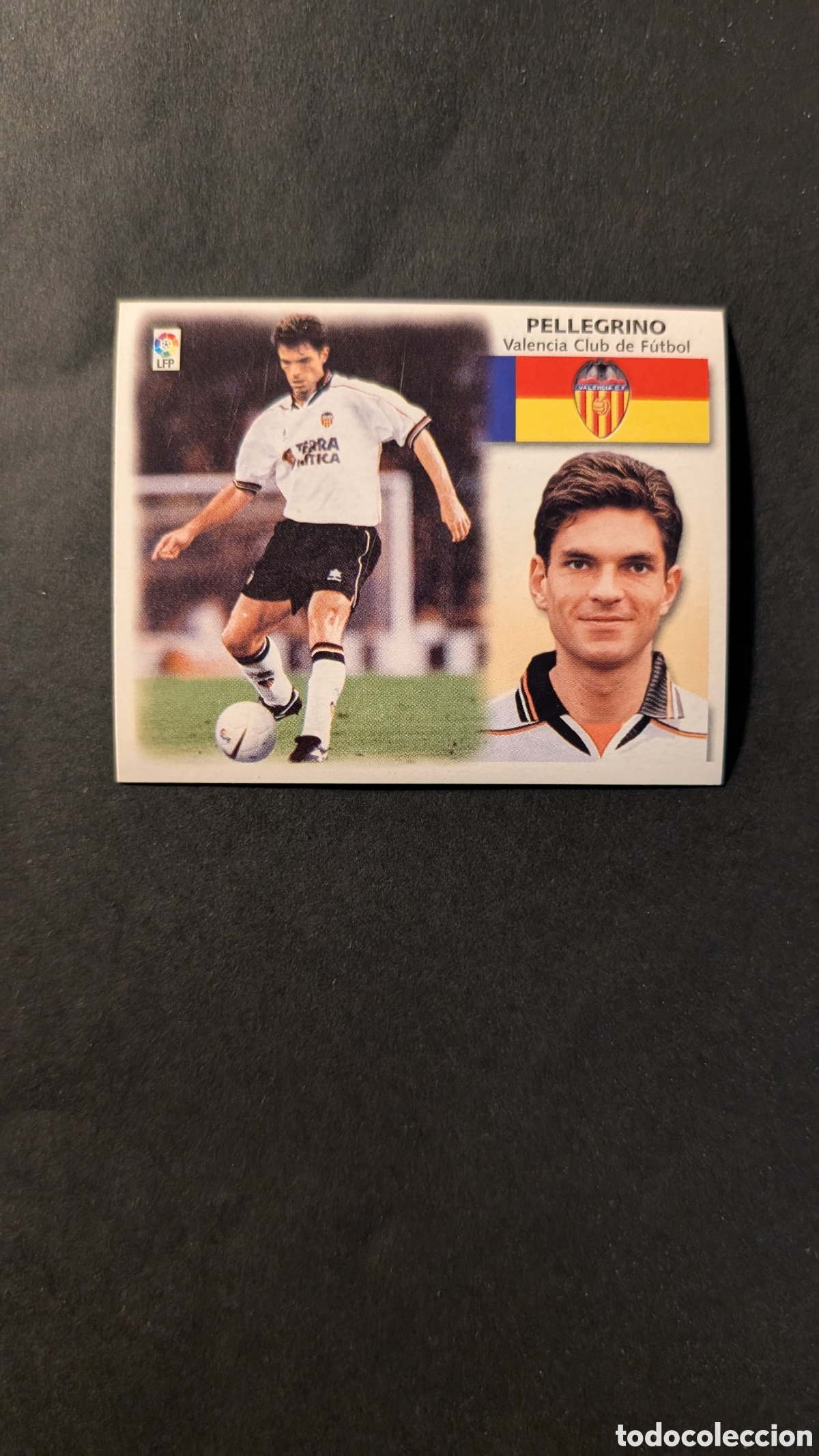 Cromos de f&uacute;tbol: L1 PELLEGRINO VALENCIA COLOCA LIGA ESTE 1999/00 99 00 NUNCA PEGADO SIN PEGAR