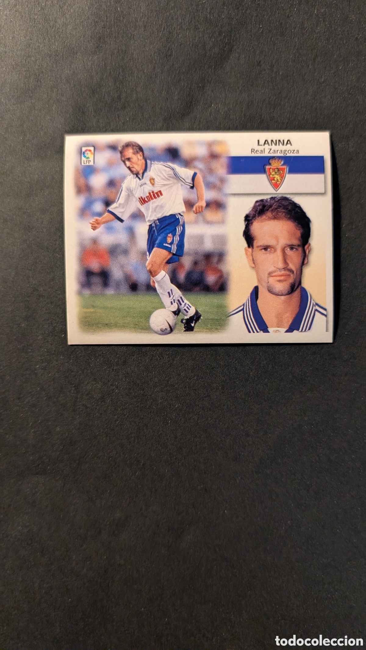 Football Stickers: L1 LANNA ZARAGOZA COLOCA LIGA ESTE 1999/00 99 00 NUNCA PEGADO SIN PEGAR