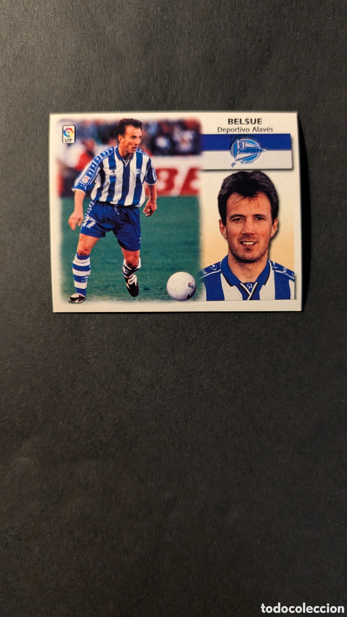 Football Stickers: L1 BELSUE ALAVES BAJA LIGA ESTE 1999/00 99 00 NUNCA PEGADO SIN PEGAR
