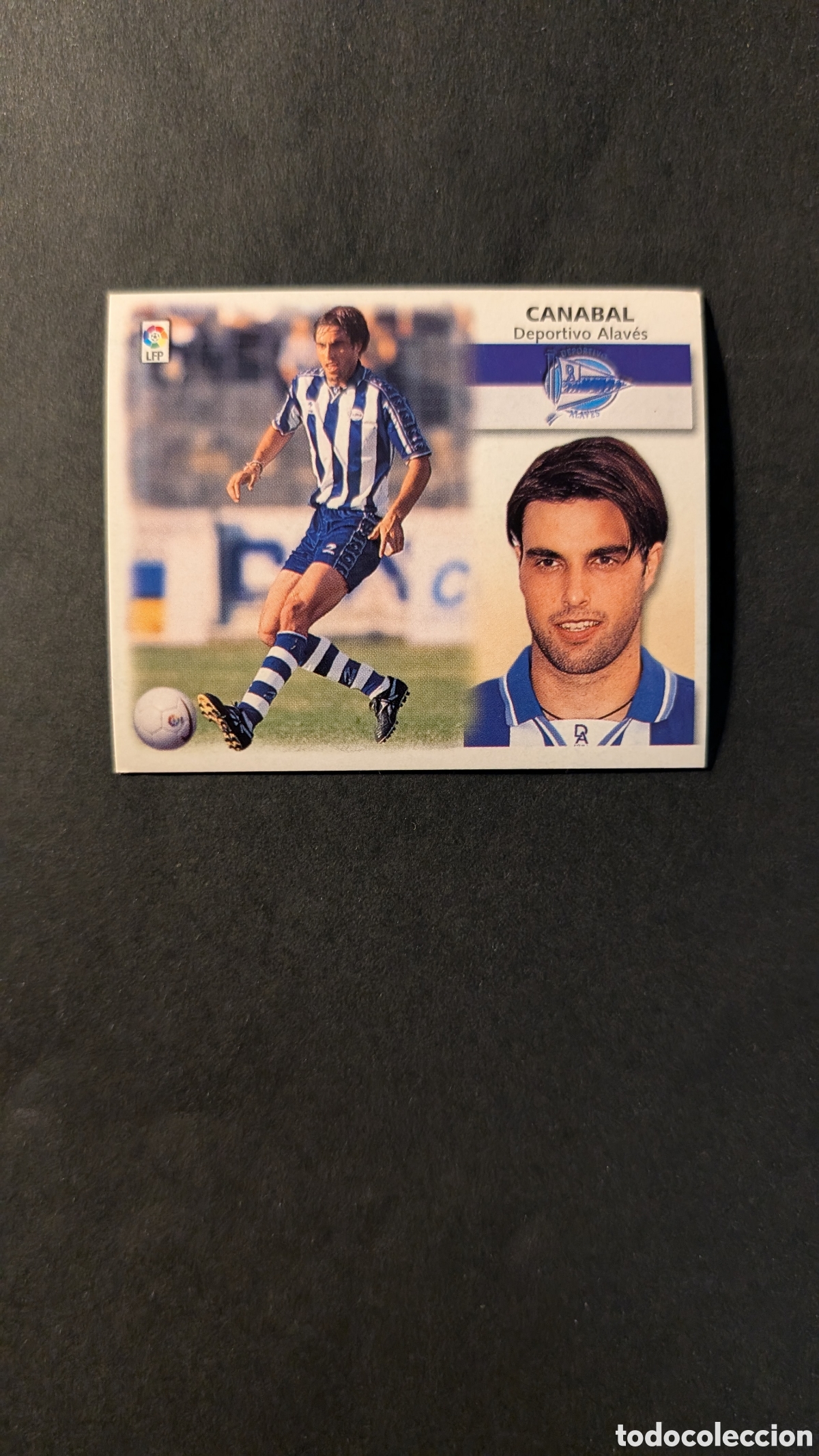 Football Stickers: L1 CANABAL ALAVES BAJA LIGA ESTE 1999/00 99 00 NUNCA PEGADO SIN PEGAR