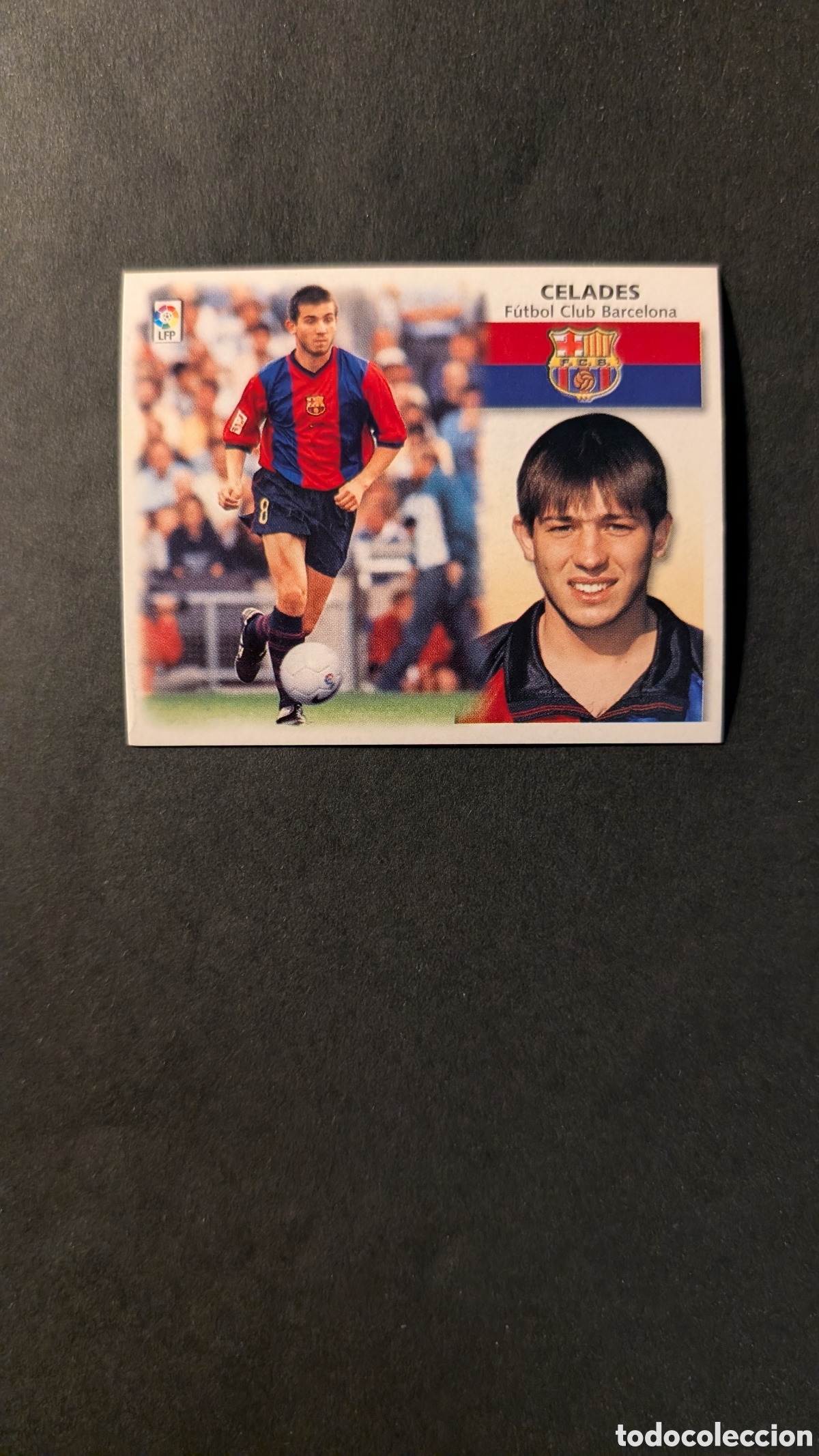 Football Stickers: L1 CELADES BARCELONA BAJA LIGA ESTE 1999/00 99 00 NUNCA PEGADO SIN PEGAR