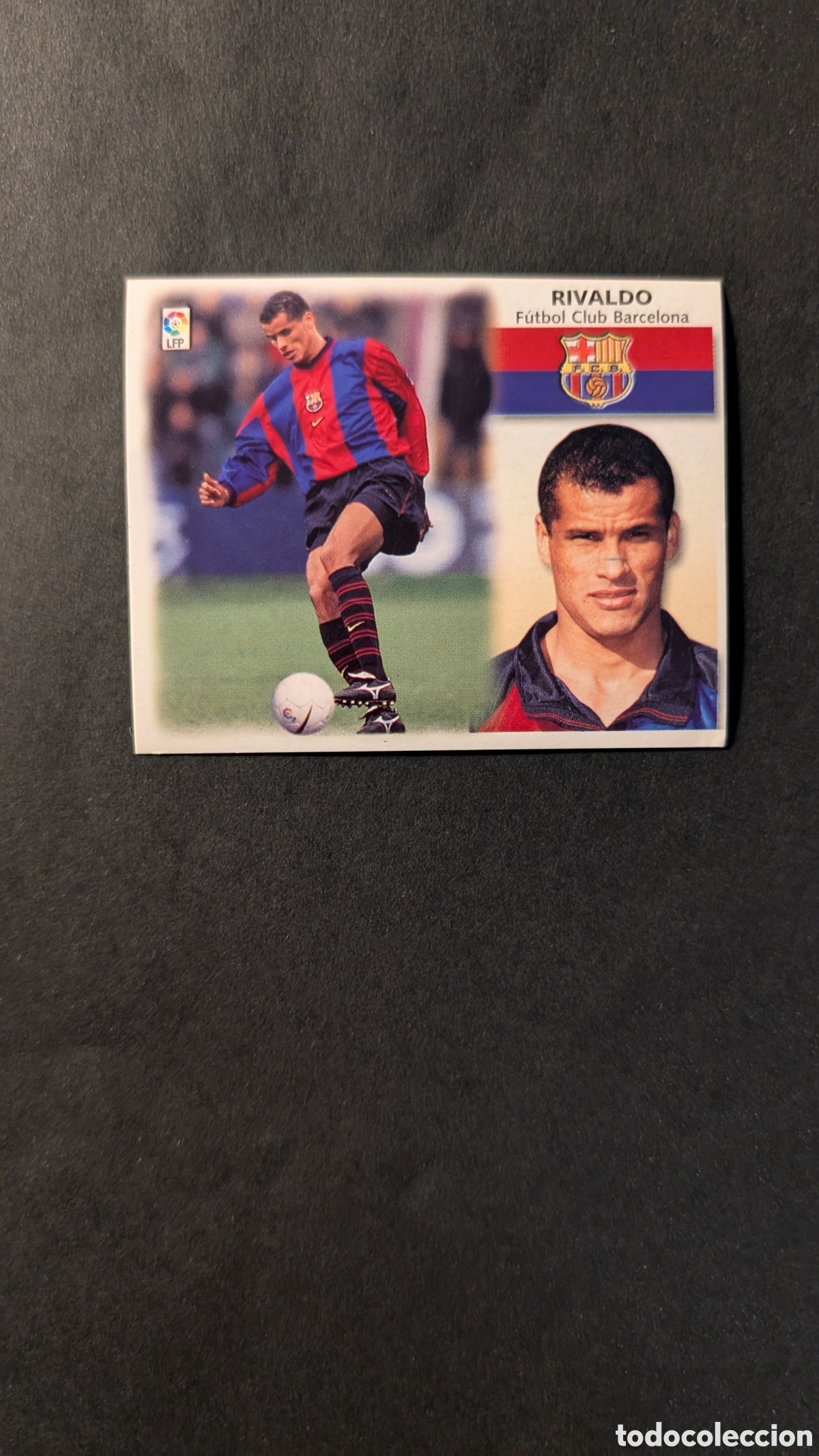 Football Stickers: L1 RIVALDO BARCELONA LIGA ESTE 1999/00 99 00 NUNCA PEGADO SIN PEGAR