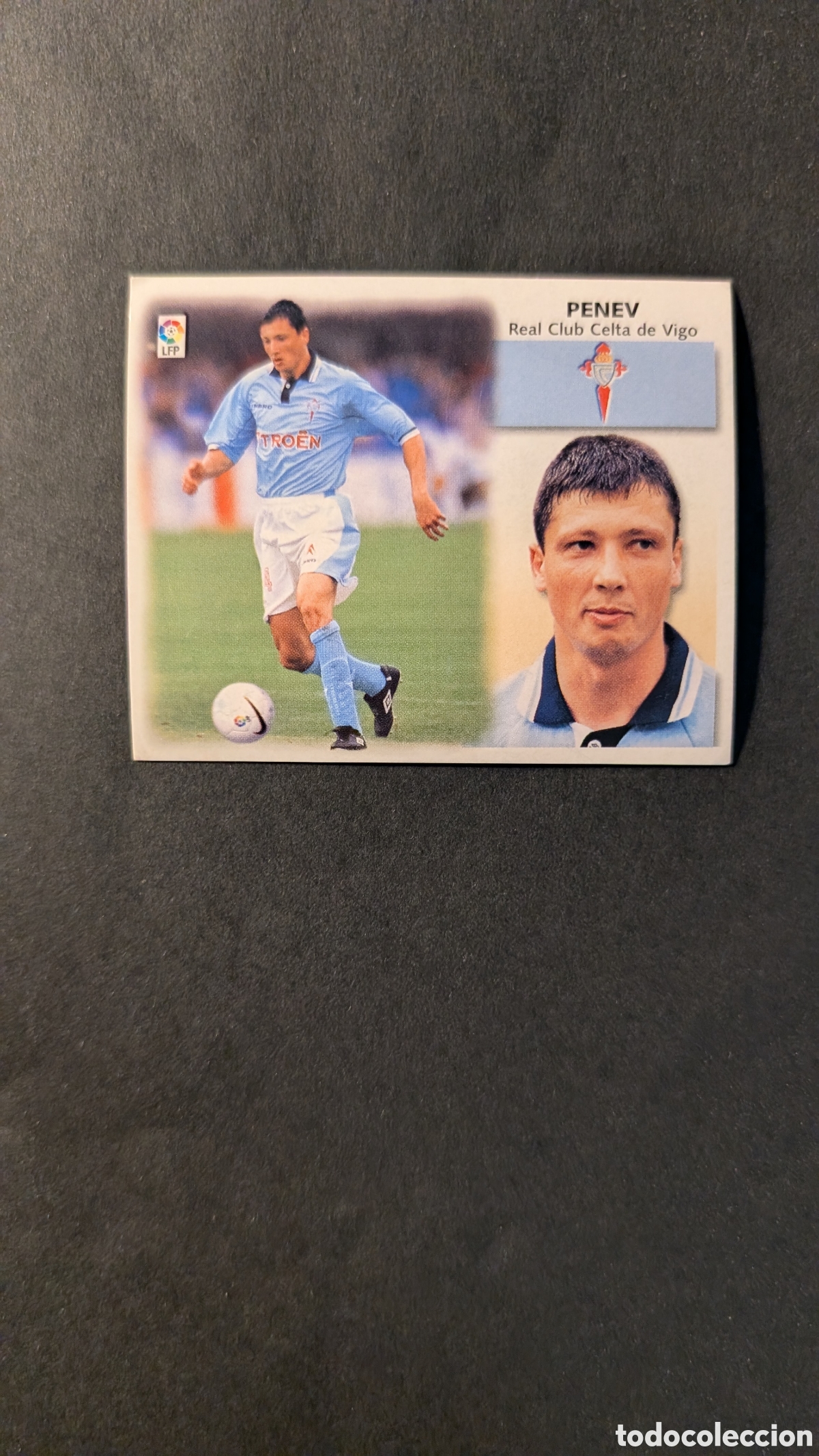 Cromos de Futebol: L1 PENEV CELTA BAJA LIGA ESTE 1999/00 99 00 NUNCA PEGADO SIN PEGAR