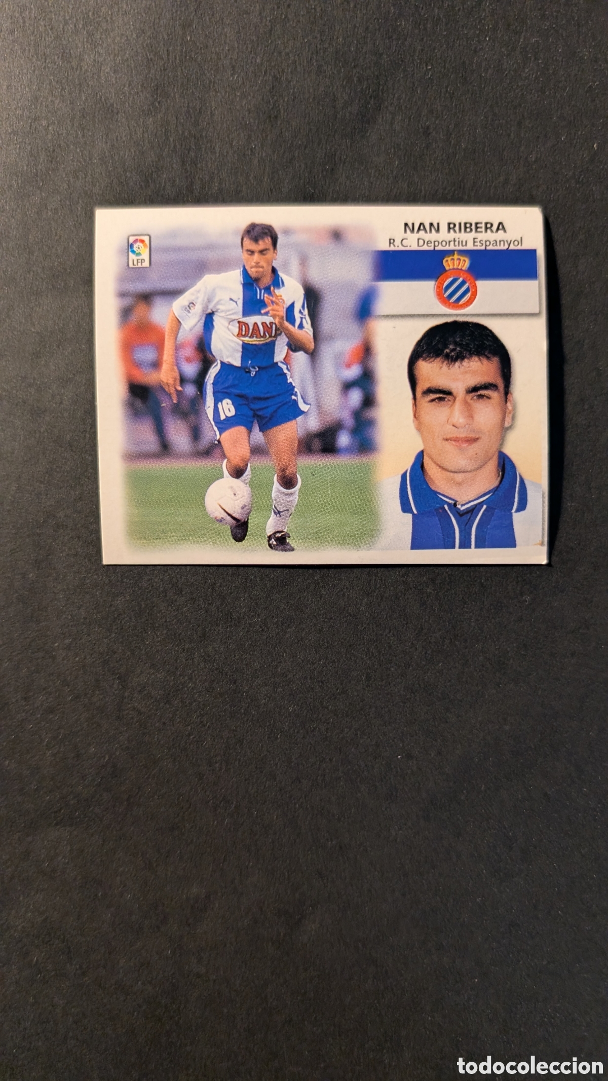 Cromos de Futebol: L1 NAN RIBERA ESPANYOL BAJA LIGA ESTE 1999/00 99 00 NUNCA PEGADO SIN PEGAR