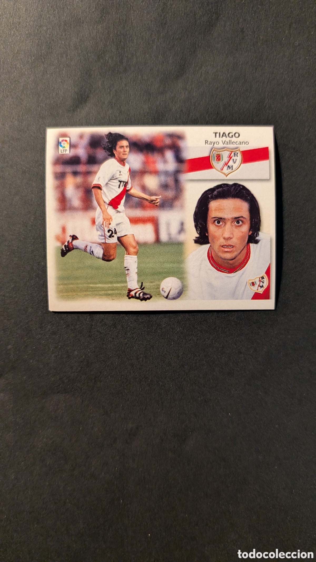 Cromos de Futebol: L1 TIAGO RAYO VALLECANO BAJA LIGA ESTE 1999/00 99 00 NUNCA PEGADO SIN PEGAR