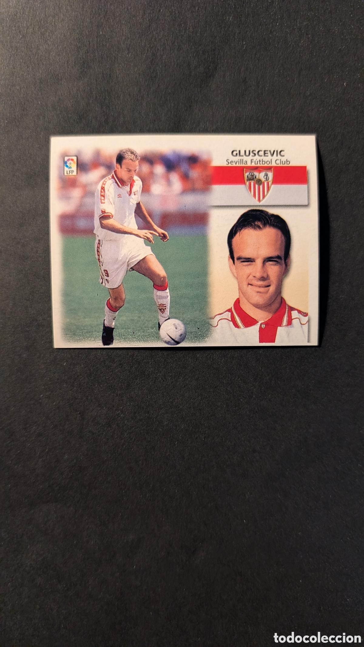 Cromos de Futebol: L1 GLUSCEVIC SEVILLA BAJA LIGA ESTE 1999/00 99 00 NUNCA PEGADO SIN PEGAR
