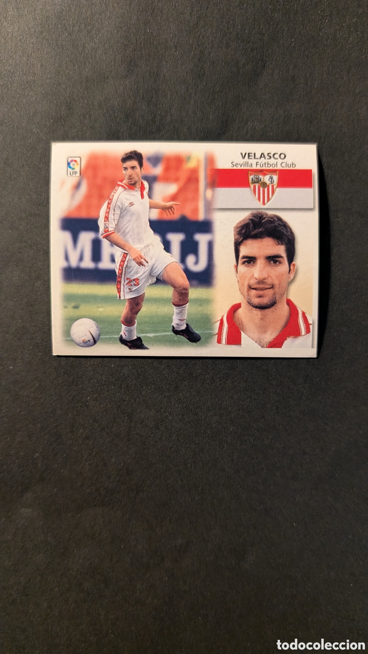 Cromos de Futebol: L1 VELASCO SEVILLA BAJA LIGA ESTE 1999/00 99 00 NUNCA PEGADO SIN PEGAR