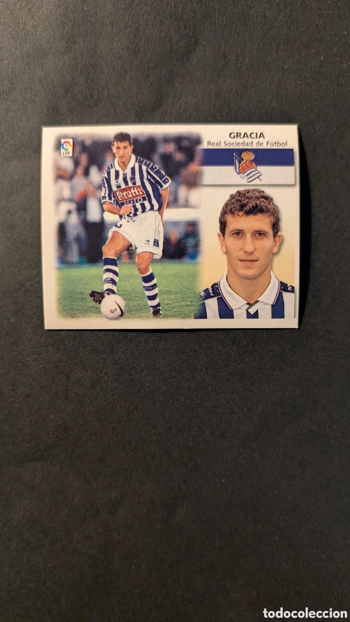 Cromos de Futebol: L1 GRACIA REAL SOCIEDAD BAJA LIGA ESTE 1999/00 99 00 NUNCA PEGADO SIN PEGAR