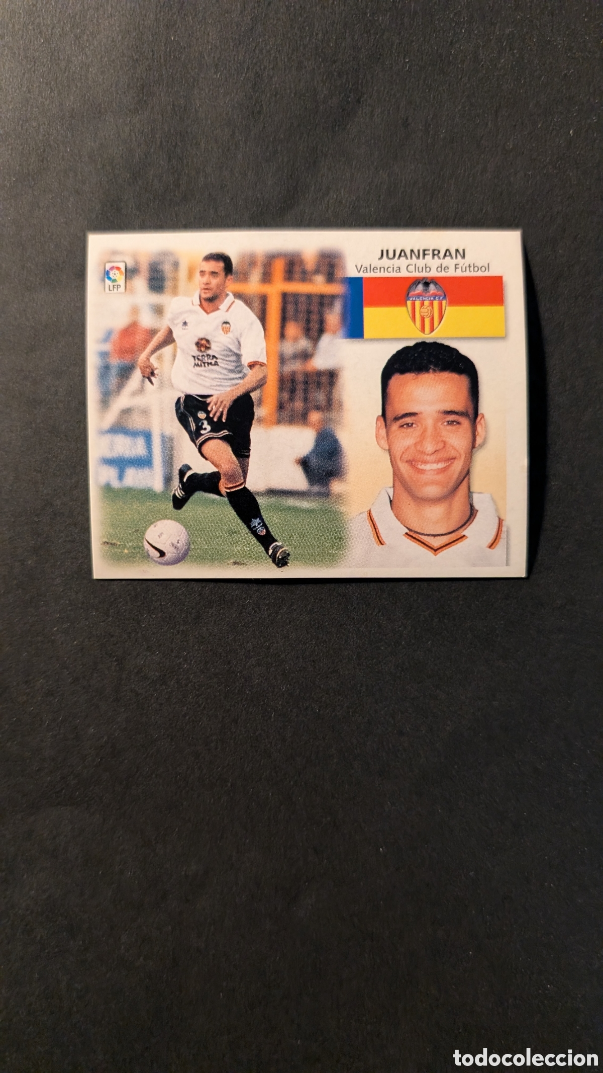 Football Stickers: L1 JUANFRAN VALENCIA BAJA LIGA ESTE 1999/00 99 00 NUNCA PEGADO SIN PEGAR
