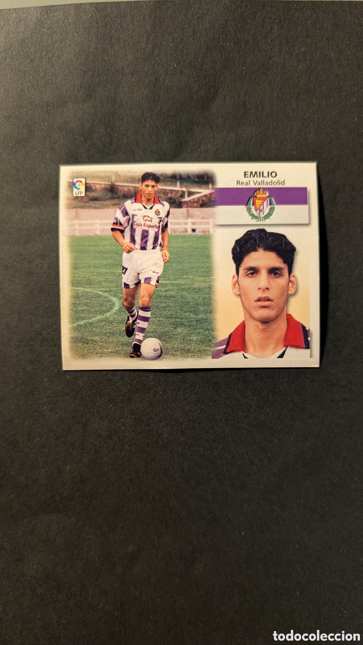 Football Stickers: L1 EMILIO VALLADOLID BAJA LIGA ESTE 1999/00 99 00 NUNCA PEGADO SIN PEGAR