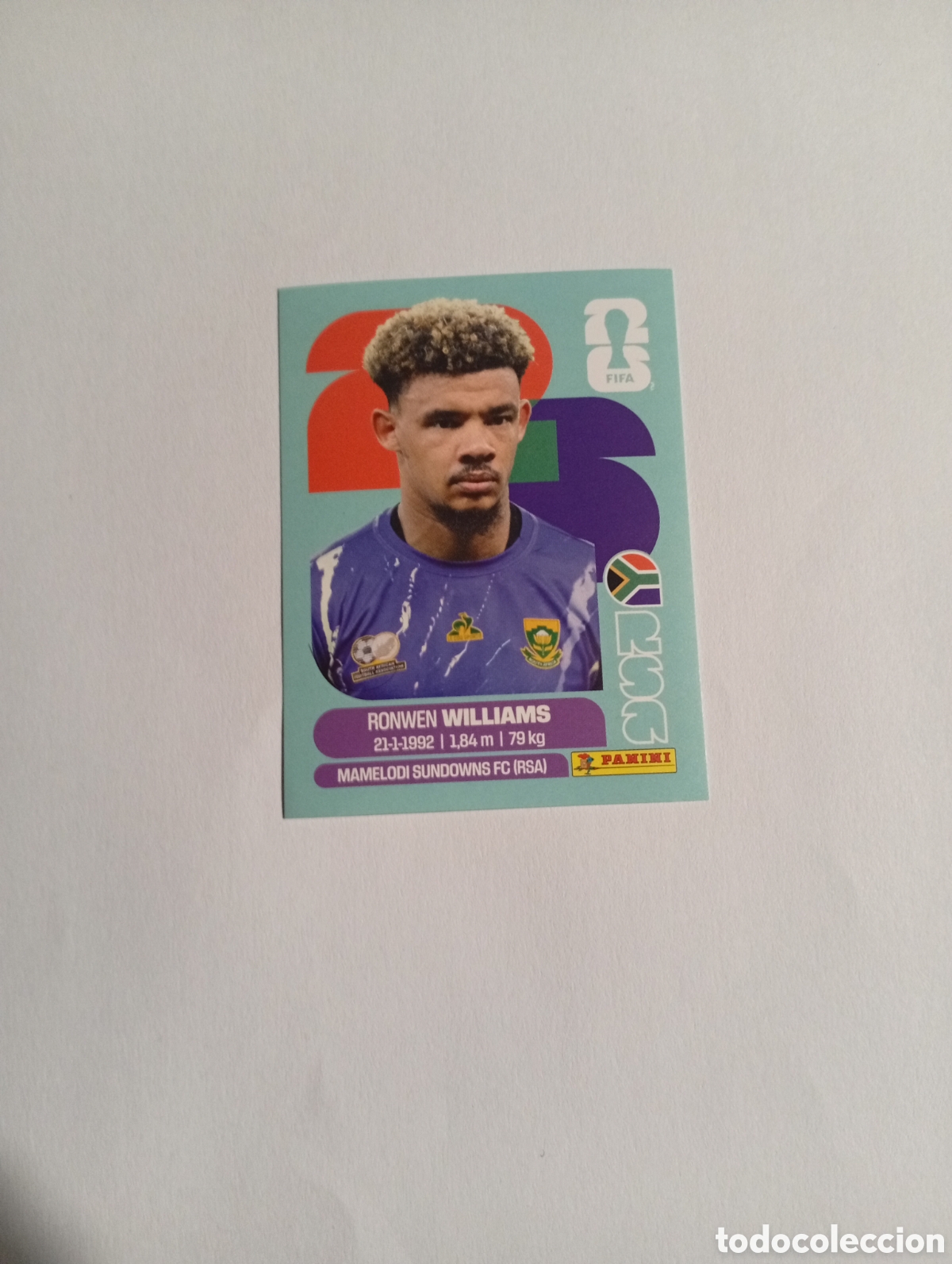 Cromos de f&uacute;tbol: RSA 2 World Cup 26 Mundial Panini Fifa