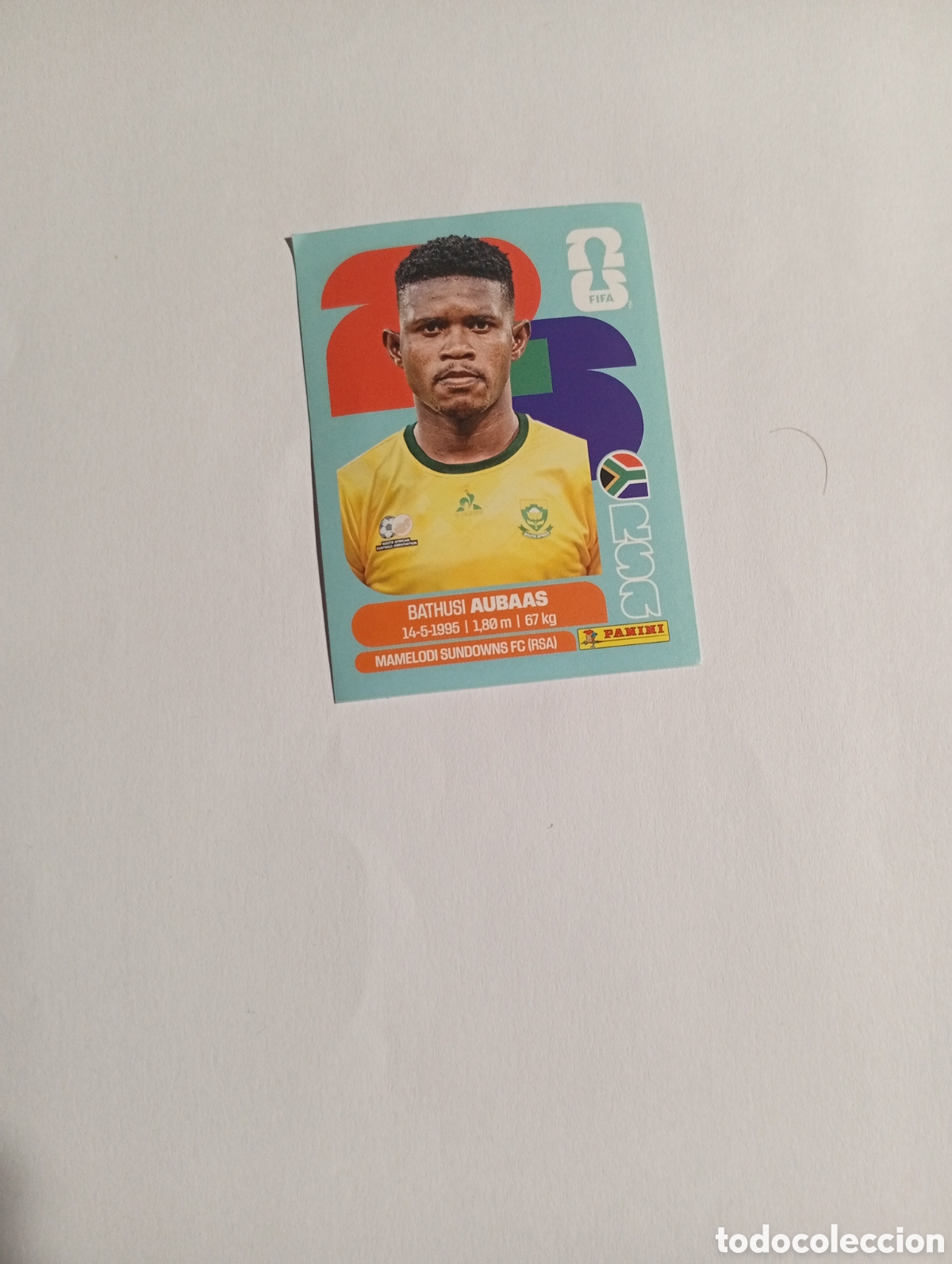 Cromos de f&uacute;tbol: RSA 14 World Cup 26 Mundial Panini Fifa