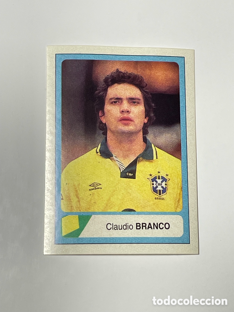 Cromos de f&uacute;tbol: Claudio Branco Brasil ed. Estadio USA 94 #89