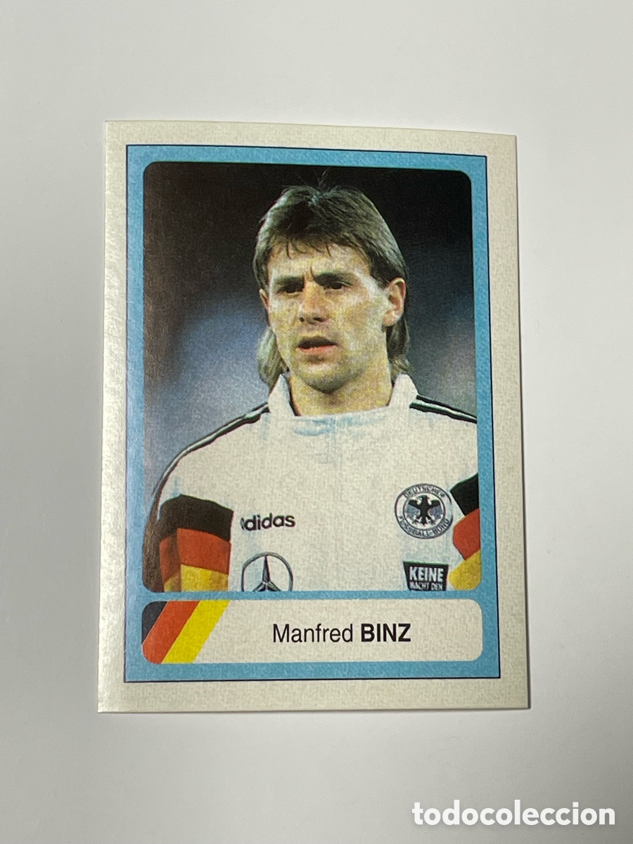 Cromos de f&uacute;tbol: Manfred Binz Alemania ed. Estadio USA 94 #14