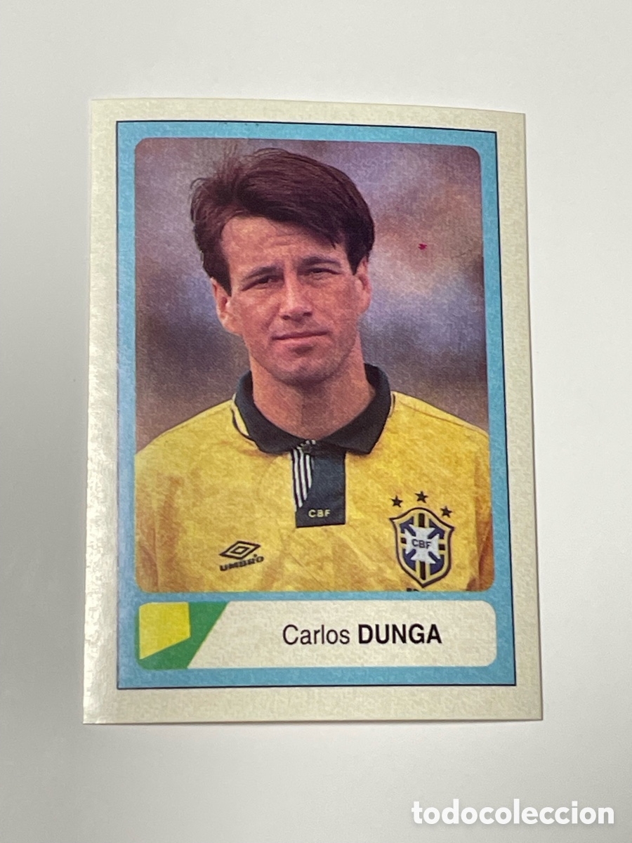 Cromos de f&uacute;tbol: Carlos Dunga Brasil ed. Estadio USA 94 #96