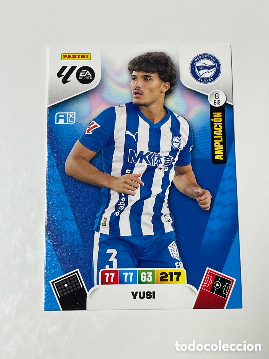 Cromos de f&uacute;tbol: Yusi Alav&eacute;s Panini Adrenalyn XL 2025/26 #8 BIS