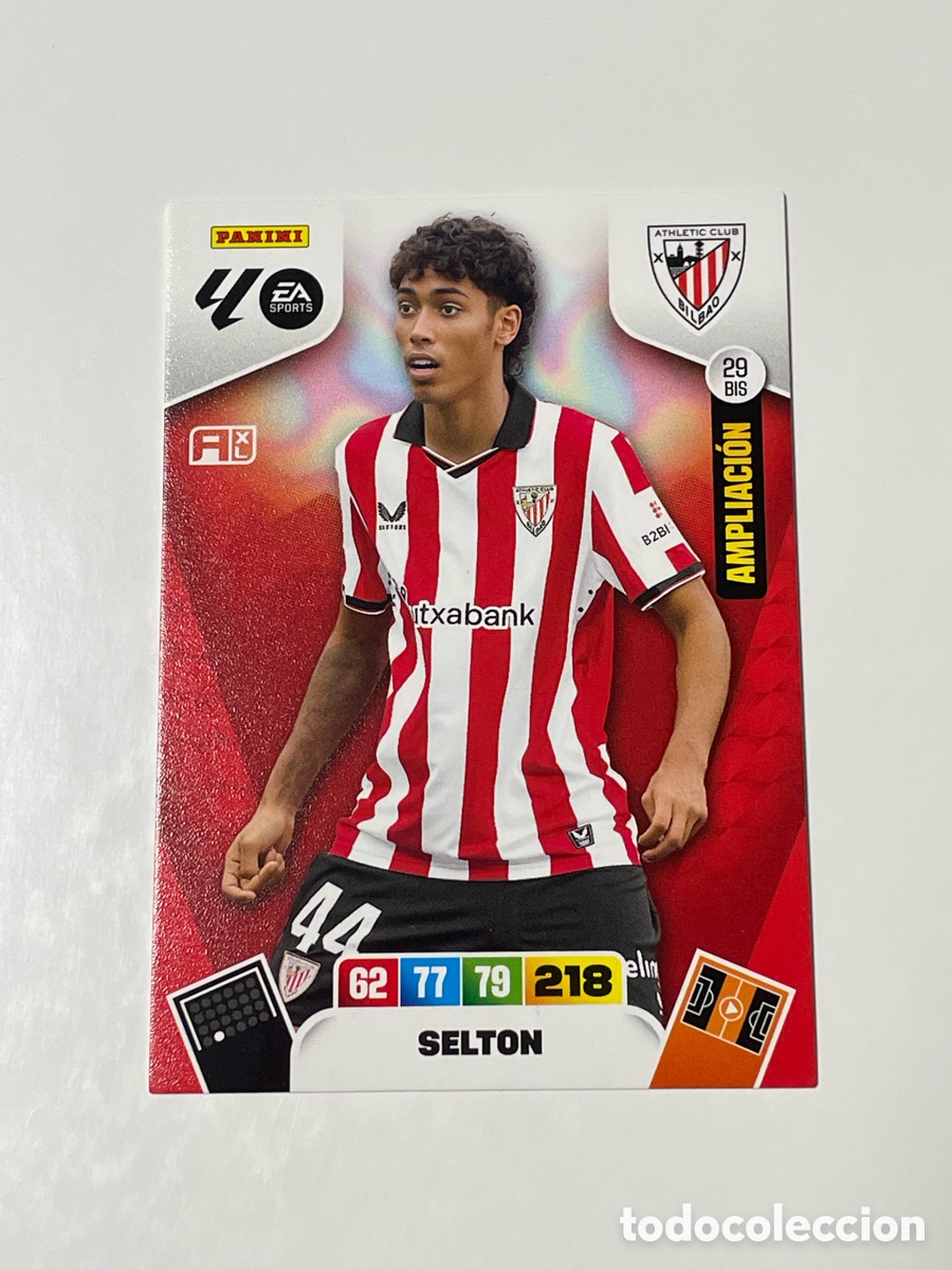 Cromos de f&uacute;tbol: Selton Athletic de Bilbao Panini Adrenalyn XL 2025/26 #29 BIS