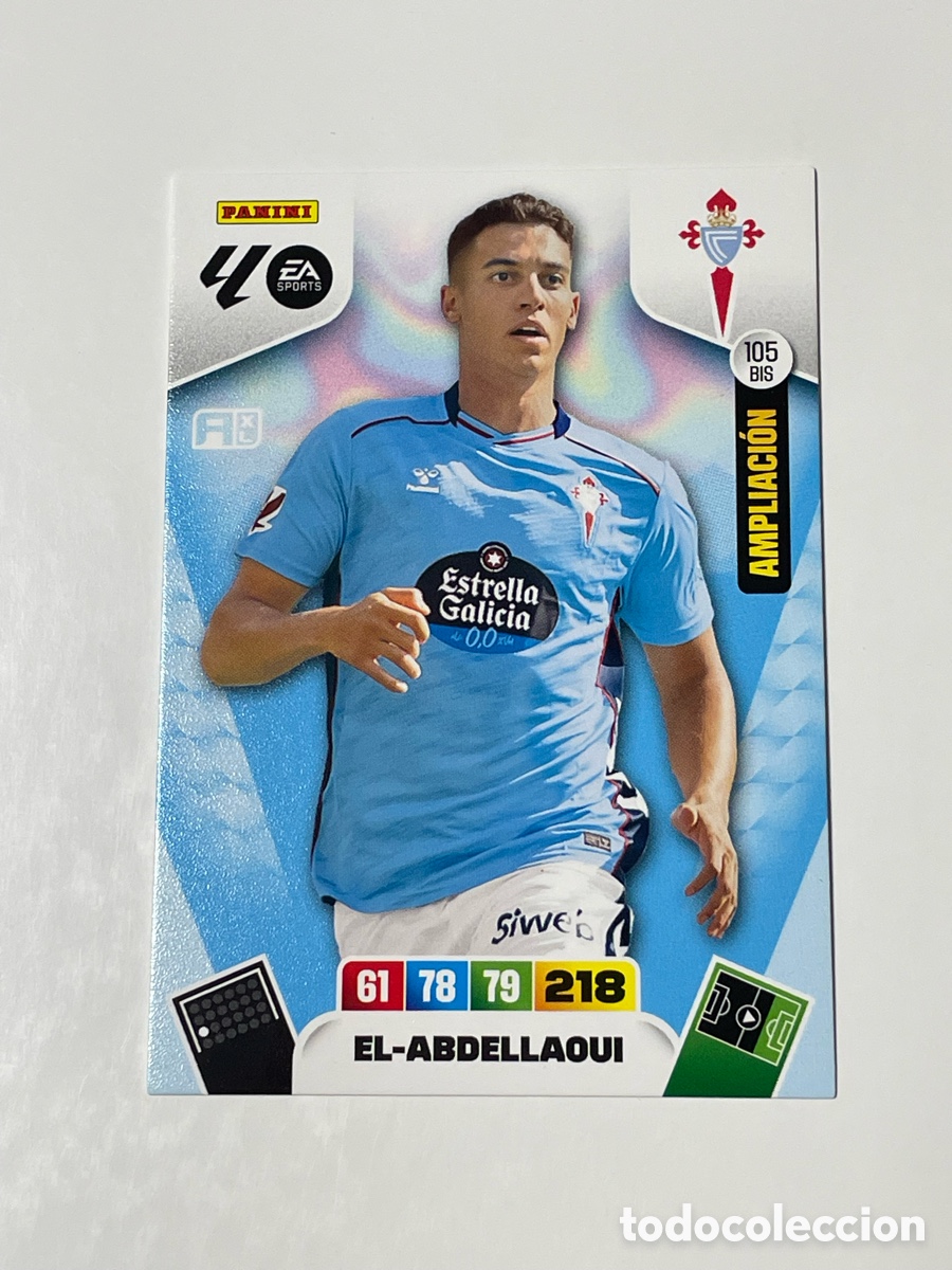 Cromos de f&uacute;tbol: El-Abdellaoui Celta de Vigo Panini Adrenalyn XL 2025/26 #105 BIS