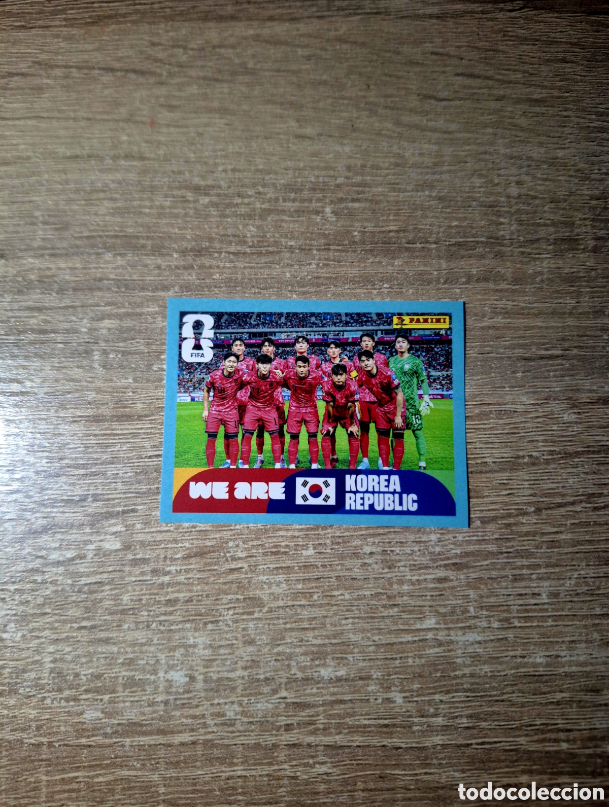 Cromos de f&uacute;tbol: KOR 13 WE ARE KOREA REPUBLIC (MUNDIAL 2026)