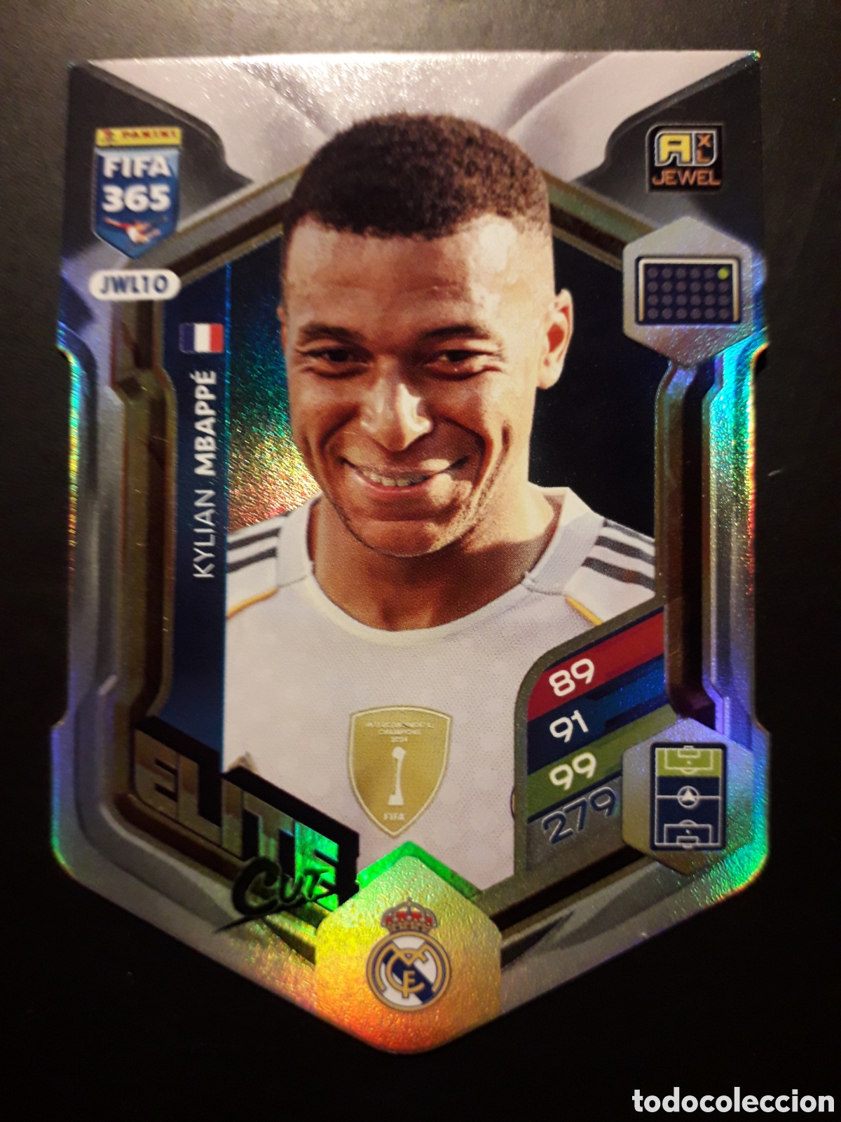 Cartes &agrave; collectionner de Football: MBAPP&Eacute; FRANCIA, REAL MADRID JWL10 &Eacute;LITE ADRENALYN XL FIFA 365 2026 PEDIDO M&Iacute;NIMO 3&euro;