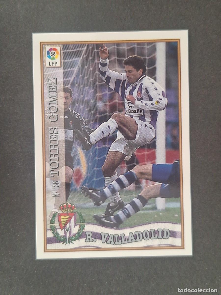 Cromos de f&uacute;tbol: L1 TORRES GOMEZ REAL VALLADOLID 136 MUNDICROMO LAS FICHAS DE LA LIGA 1997/1998 97 98