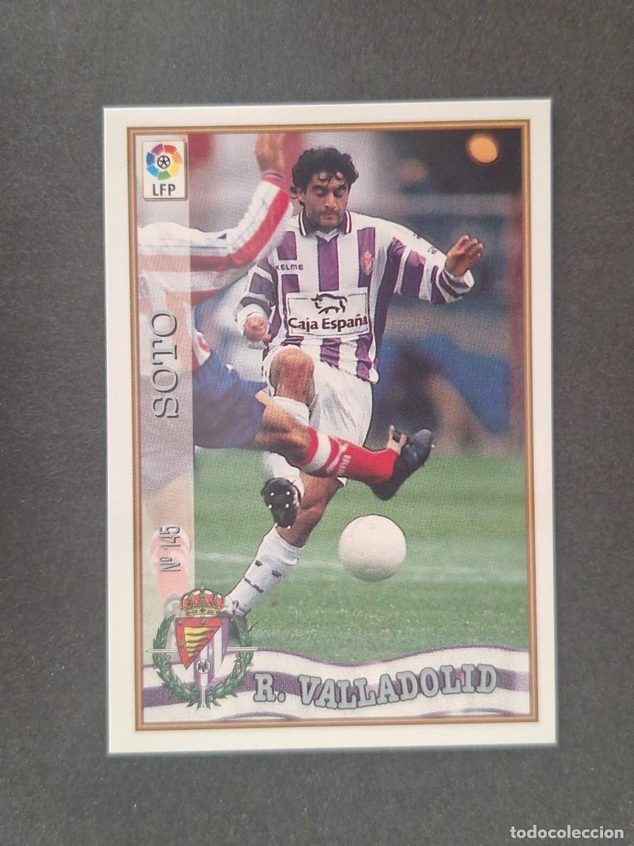 Cromos de f&uacute;tbol: L1 SOTO REAL VALLADOLID 145 MUNDICROMO LAS FICHAS DE LA LIGA 1997/1998 97 98