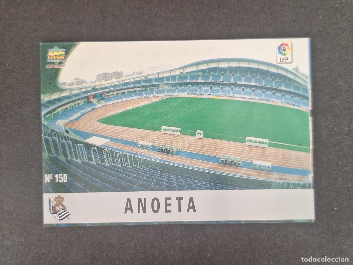 Cromos de f&uacute;tbol: L1 ESTADIO ANOETA REAL SOCIEDAD 150 MUNDICROMO LAS FICHAS DE LA LIGA 1997/1998 97 98