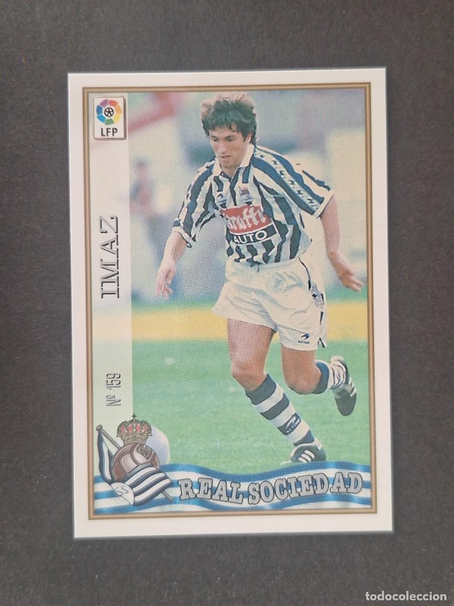 Cromos de f&uacute;tbol: L1 IMAZ REAL SOCIEDAD 159 MUNDICROMO LAS FICHAS DE LA LIGA 1997/1998 97 98