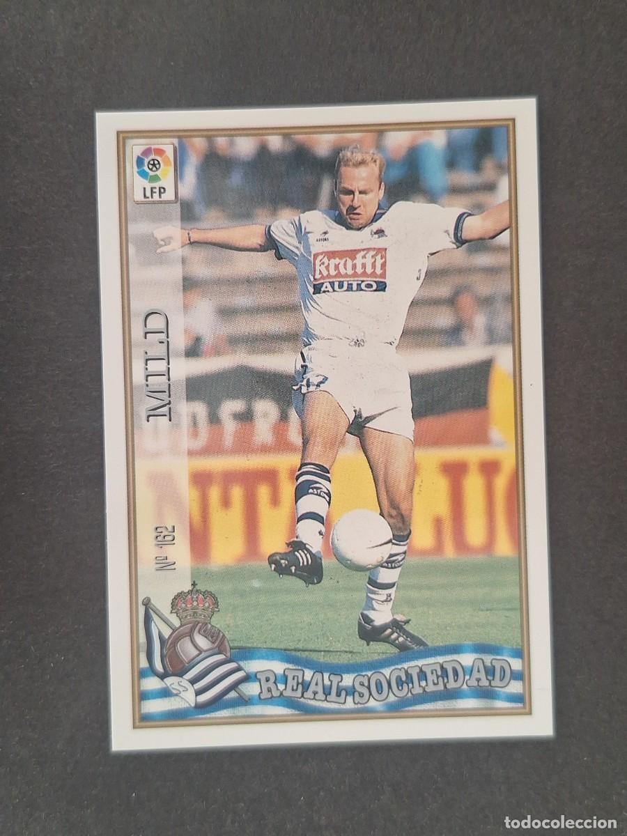 Cromos de f&uacute;tbol: L1 MILD REAL SOCIEDAD 162 MUNDICROMO LAS FICHAS DE LA LIGA 1997/1998 97 98